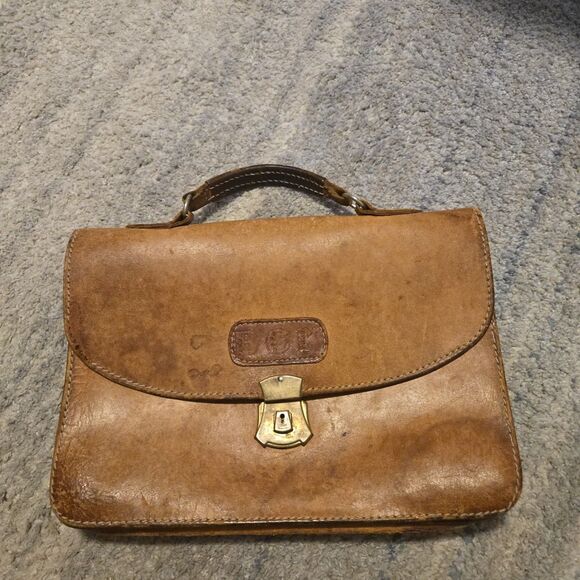 King Ranch Other - Vintage  King Ranch Leather Briefcase Tan